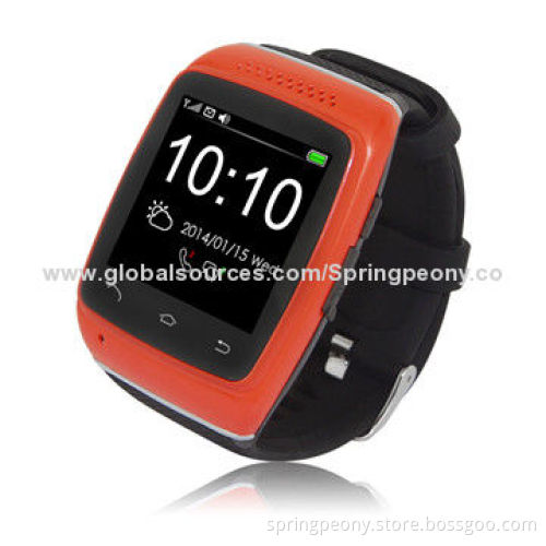 Convenient gift about red smart watch phone